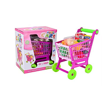 Іграшка Пластикова Візок із супермаркета з овочами  W011