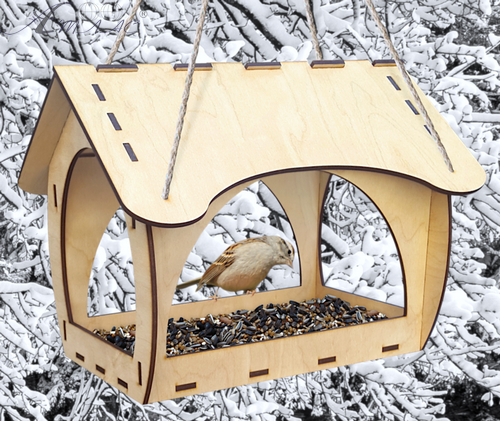 Годівничка № 9 Класична 27 х 21 х 20 см AS-4304 фото 2 Годівничка № 9 Класична 27 х 21 х 20 см AS-4304 фото 2