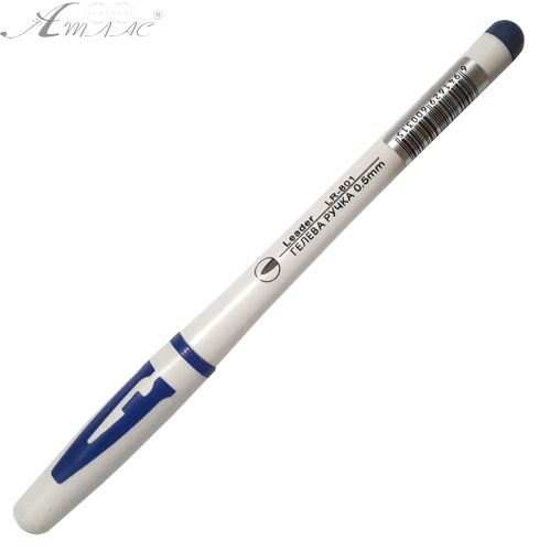 Ручка гелева Leader Синя LR-801 Ручка гелева Leader Синя LR-801