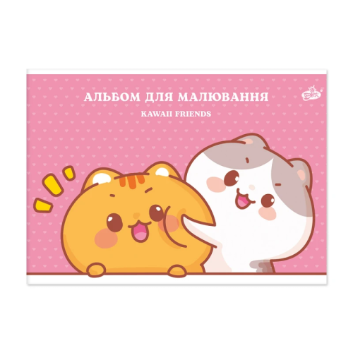 Альбом для рисования скоба А4 40листов Бриск 100г  16170 фото 4