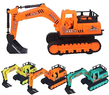 Іграшка Екскаватор пластмасовий інерційний 18 см  3368