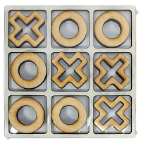 Крестики - Нолики из фанеры 14 х 14 см  AS-7130