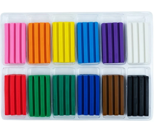 Пластилин Kite Classic 12 цветов 240 гр  К-1086 фото 2