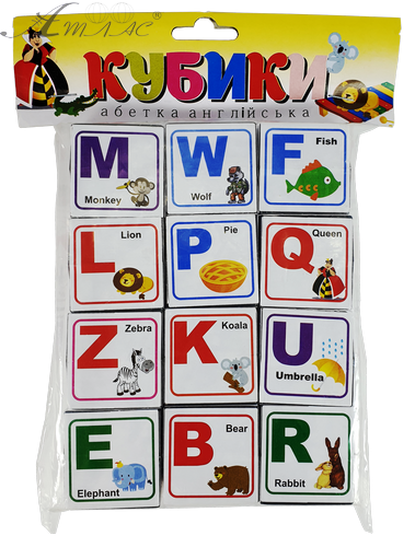 Кубики Английская Азбука 12 шт AS-0269, Т-1022м фото 2 Кубики Английская Азбука 12 шт AS-0269, Т-1022м фото 2