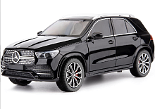 Машинка Автоэксперт Mersedes-Benz GLE 350 черная 20см двери свет звук  1841-12