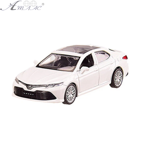 Модель Автопром Toyota Camry Біла металева інерційна 11см  4339