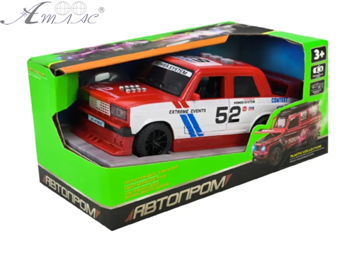 Игрушка Машинка ВАЗ 2107 с дымом 16см инерционная в коробке  AP9917 фото 2