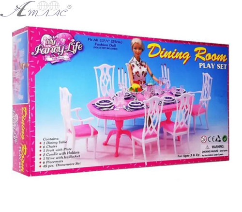 Лялькові меблі набір Gloria Вітальня  9712 фото 2