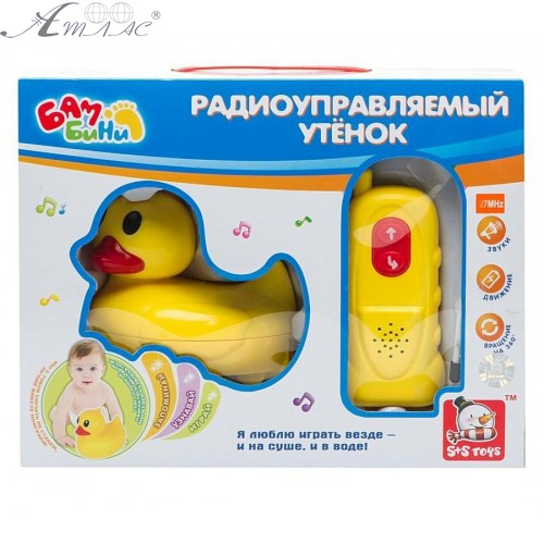 Игрушка для ванной Утенок радиоуправляемый S+S EA80363R Игрушка для ванной Утенок радиоуправляемый S+S EA80363R