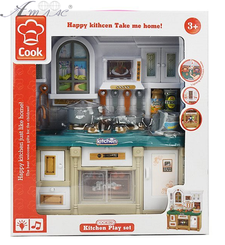 Детская Кухня Cook средняя свет и звук 3022 Детская Кухня Cook средняя свет и звук 3022