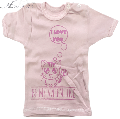 Комплект бавовна футболка + шорти р.26 с написом 12878