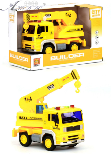 Іграшка Машинка Кран стійкий 18 см світло звук  WY511D