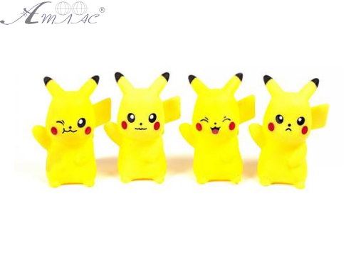 Игрушка Пищалка Пикачу 8,5 см 1 штука ВТ-Т-0038 Игрушка Пищалка Пикачу 8,5 см 1 штука ВТ-Т-0038