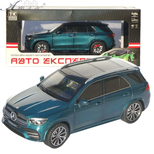 Машинка Автоексперт Mercedes-Benz GLE 350 синя 20 см двері світло звук 1841-12 Машинка Автоексперт Mercedes-Benz GLE 350 синя 20 см двері світло звук 1841-12