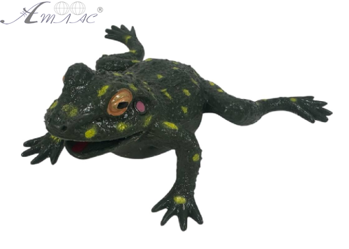 Игрушка Силиконовая тянучка Лягушка серо-зеленая 10см 06728 Игрушка Силиконовая тянучка Лягушка серо-зеленая 10см 06728