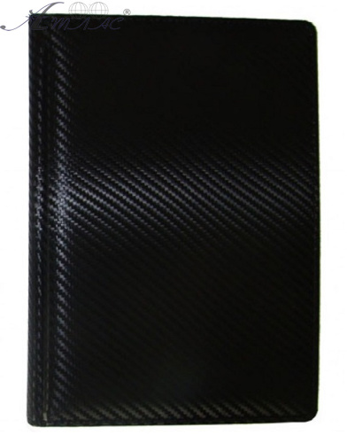 Ежедневник недатированный A6 Бриск Carbon, чёрный 3В-15 Ежедневник недатированный A6 Бриск Carbon, чёрный 3В-15