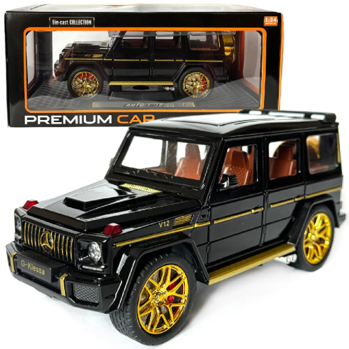 Машинка Автосвіт Mercedes-Benz G-Class кубик черный 21см AP1860 Машинка Автосвіт Mercedes-Benz G-Class кубик черный 21см AP1860