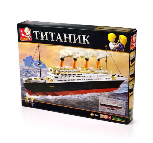 Конструктор Корабль Титаник 1012 деталей 61см M38-B0577 Конструктор Корабль Титаник 1012 деталей 61см M38-B0577