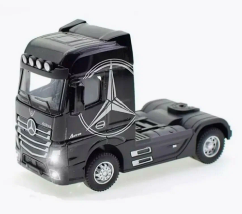 Машинка Автопром Mercedes Actros фура черная металл инерционная 31см 7540 фото 2 Машинка Автопром Mercedes Actros фура черная металл инерционная 31см 7540 фото 2
