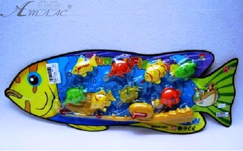 Іграшка Рибалка пластикова набір з 9 предметів 7877-2 Іграшка Рибалка пластикова набір з 9 предметів 7877-2