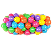 Игрушка Набор шаров для сухого бассейна 100 штук 10см в сетке  11851