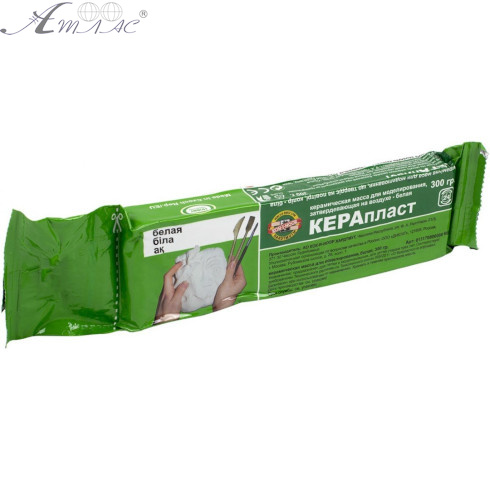 Пластилін "K-I-N" Keraplast 300 г білий 131708 Пластилін "K-I-N" Keraplast 300 г білий 131708