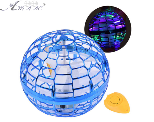 Игрушка Летающий Шар спиннер бумеранг синий  16736 фото 2