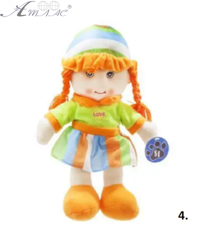 Игрушка Мягкая Кукла, Микс 35 см в пакете 1422 фото 4 Игрушка Мягкая Кукла, Микс 35 см в пакете 1422 фото 4