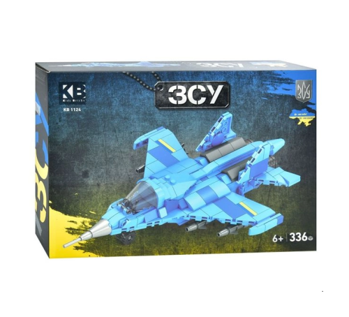 Игрушка Конструктор ЗСУ Самолет СУ-27 336 деталей КВ1124 фото 2 Игрушка Конструктор ЗСУ Самолет СУ-27 336 деталей КВ1124 фото 2