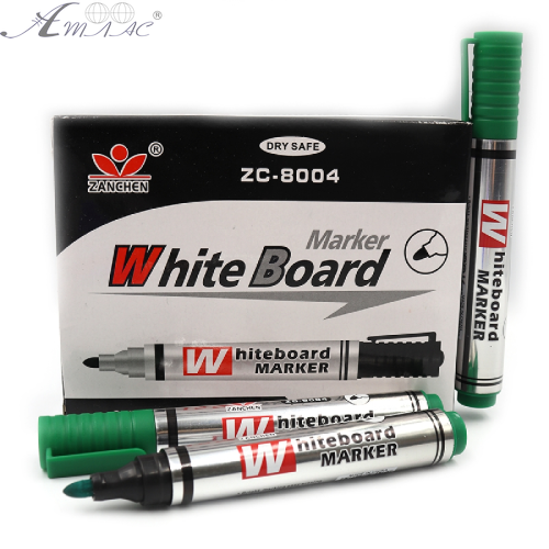 Маркер сухостиральний Xin Зелений круглий товстий  ZC-8004-GR