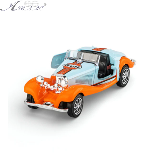 Машинка Die-Cast Ретро кабріо метал 12см 335В-12 Машинка Die-Cast Ретро кабріо метал 12см 335В-12