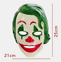 Игрушка Маска Джокер с зелеными волосами 25 х 21 см 7156