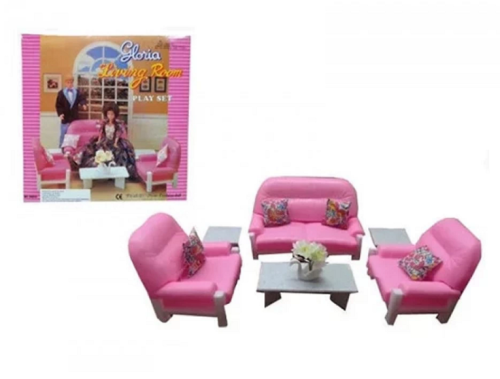 Игрушка Кукольная Мебель набор Gloria Гостинная  94014