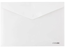 Папка на кнопці А4 Economix прозора  31301-00