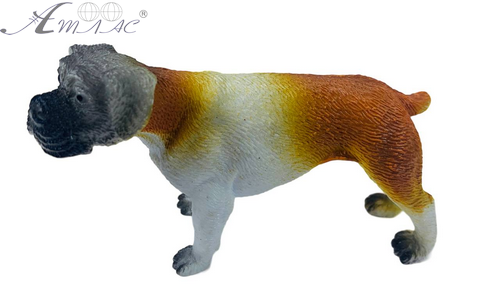 Іграшка Силіконова тягнучка собака Мастиф сіро-жовтогарячий 10см 12823 фото 2 Іграшка Силіконова тягнучка собака Мастиф сіро-жовтогарячий 10см 12823 фото 2