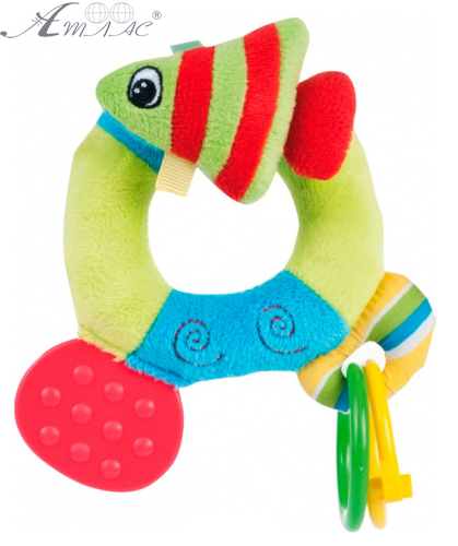 Игрушка Погремушка Canpol babies с рыбкой  68/015