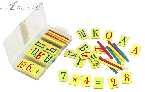 Набор "Учимся Считать и Читать по Украински"  AS-0035