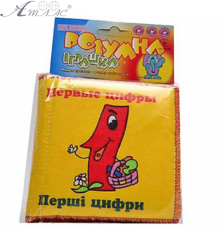 Іграшка Книжка м'яка "Розумна iграшка" мікс Іграшка Книжка м'яка "Розумна iграшка" мікс