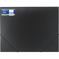 Папка на резинці А3 BuroMax чорна BM 3918-01