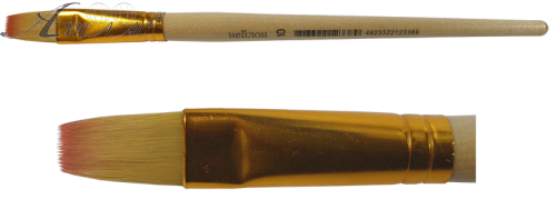 Пензлик нейлон Плоский № 10 JO *2338 Пензлик нейлон Плоский № 10 JO *2338