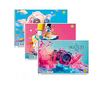 Альбом для малювання спіраль Школярик 30л PB-SC-030-8507