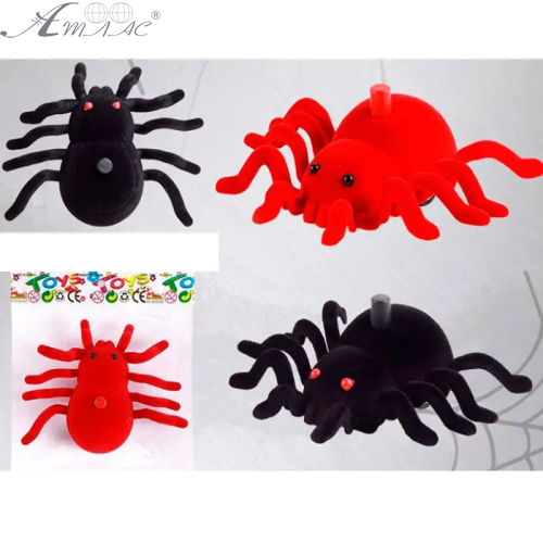 Іграшка Прикол Павук заводний Чорний їздить 17836 Іграшка Прикол Павук заводний Чорний їздить 17836