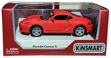 Машинка Kinsmart Porche Cayman S  KT5307W