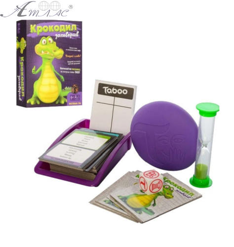 Игра Настольная Крокодил 27 х 20 х 7 см 3808 Игра Настольная Крокодил 27 х 20 х 7 см 3808