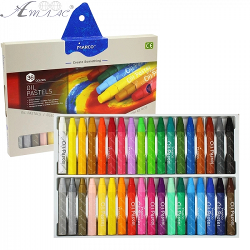 Пастель масляна Marco Colorite 36 кольорів 1100OP-36CB, 4800ОР-36СВ фото 2