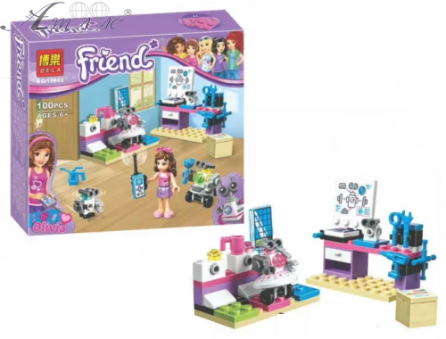 Конструктор Friends 100 деталей 10602 Конструктор Friends 100 деталей 10602