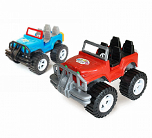 Игрушка Пластиковая Машинка Джип 30 см Бамсик 001/2 в сетке