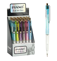 Ручка шариковая Piano Classiс автомат  Cиняя  PS-017