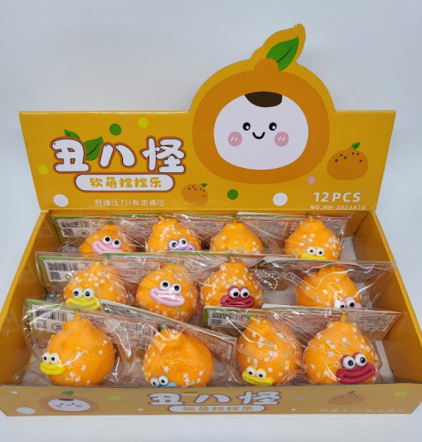 Игрушка антистресс Апельсин с лицом 05294 фото 3 Игрушка антистресс Апельсин с лицом 05294 фото 3