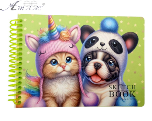 Скетчбук для малювання Bourgeois В6  Спіраль 24 аркушів  9854